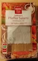 Mängden socker i Delikatess Pfeffer Salami