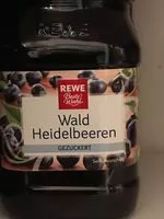 Mängden socker i Waldheidelbeeren, gezuckert