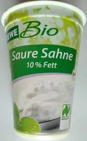 Mängden socker i Saure Sahne 10% Fett