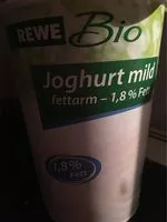 Mängden socker i Bio Joghurt Mild, 1, 8 % Fett