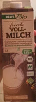 Mängden socker i Bio Frische Vollmilch