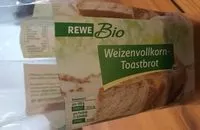 Mängden socker i Weizenvollkorn-Toastbrot