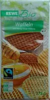 Mängden socker i Waffeln mit Honig-Sirup-Füllung