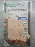 Mängden socker i Rewe Bio, Paprika Lyoner