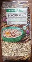 Mängden socker i 5-Korn-Müsli