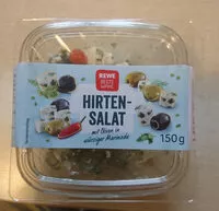 Mängden socker i Hirten-Salat mit Oliven in würziger Marinade
