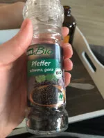 Mängden socker i Pfeffer Schwarz