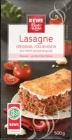 Mängden socker i Lasagneplatten REWE