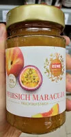 Mängden socker i Rewe Fruchtaufstrich, Pfirsich Maracuja