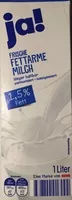 Mängden socker i Frische fettarme Vollmilch