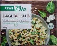Mängden socker i Tagliatelle mit Blattspinat und Grünkern
