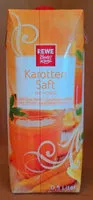 Mängden socker i Karotten Saft mit Honig