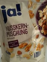 Mängden socker i Ja! Nusskernmischung Naturell
