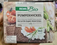 Mängden socker i Pumpernickel