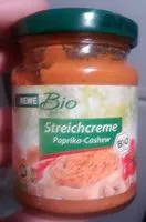 Mängden socker i Streichcreme Paprika-Cashew