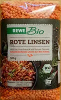 Mängden socker i Linsen - rote