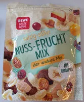 Mängden socker i Nuss-Frucht Mix