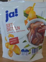 Mängden socker i Soft Datteln, getrocknet, entsteint