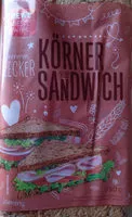 Mängden socker i Körner sandwich
