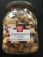 Mängden socker i Champignon in Scheiben
