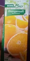 Mängden socker i Rewe Bio Orangensaft, 100% Direktsaft