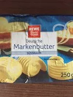 Mängden socker i Deutsche Markenbutter, Süssrahm