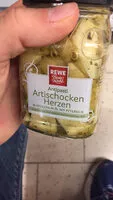 Mängden socker i Rewe Beste Wahl Cœurs d'artichauts en morceaux à l'huile de persil