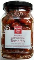 Mängden socker i Getrocknete Tomaten in Öl mit Oregano