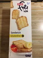 Mängden socker i frei von Sandwich glutenfrei