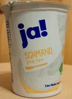 Mängden socker i Ja! Schmand