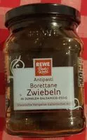 Mängden socker i Antipasti Borettane Zwiebeln