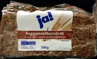 Mängden socker i Roggenvollkornbrot