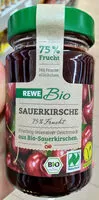 Mängden socker i Rewe Bio Sauerkirsche Fruchtaufstrich