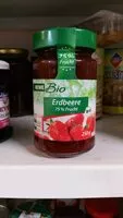 Mängden socker i Erdbeere 75% Frucht