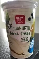 Mängden socker i Joghurt mild Birne-Cassis