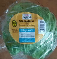Mängden socker i Eisbergsalat aus Baden-Württemberg