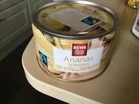 Mängden socker i Ananas Scheiben