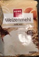 Mängden socker i Weizenmehl Type 405