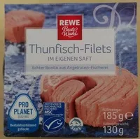Mängden socker i Thunfisch-Filets im eigenen Saft