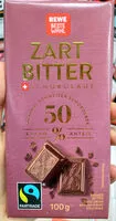 Mängden socker i Zartbitter Schokolade