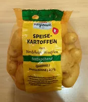 Mängden socker i Speise-Kartoffeln aus Nordrhein Westfalen festkochend