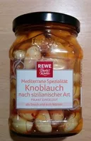 Mängden socker i Mediterrane Spezialität Knoblauch nach sizilianischer Art