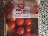 Mängden socker i Dulcita mini cherry Rispentomaten