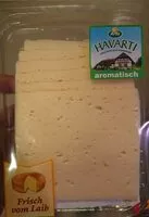 Mängden socker i Havarti Frisch Vom Laib
