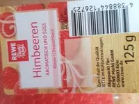 Mängden socker i Himbeeren