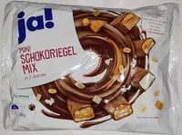 Mängden socker i Mini Schokoriegel Mix in 5 Sorten