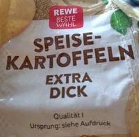 Mängden socker i Speisekartoffeln Extra Dick