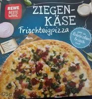 Mängden socker i Ziegenkäse Frischteig Pizza