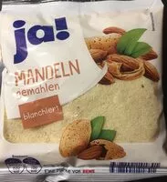 Mängden socker i Mandeln gemahlen blanchiert