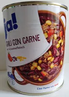 Mängden socker i Chili con Carne